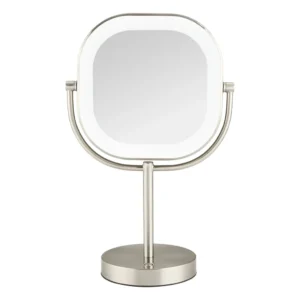 Conair LED Double-Sided 1x/10x Magnification Rechargeable Mirror