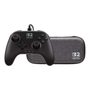 Nintendo Switch 2 Power A Bundle: Advantage Wired Controller and Slim Case